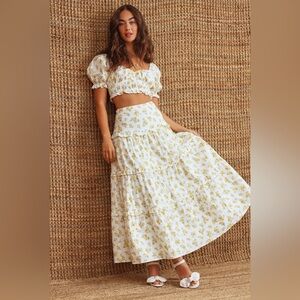 NWT Altar’d State 2 Piece Floral Set